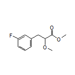 Methyl 3-(3-Fluorophenyl)-2-methoxypropanoate