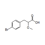 3-(4-Bromophenyl)-2-methoxypropanoic Acid