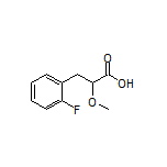 3-(2-Fluorophenyl)-2-methoxypropanoic Acid