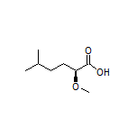 (S)-2-Methoxy-5-methylhexanoic Acid