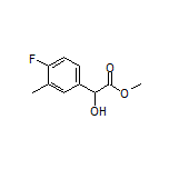 Methyl 2-(4-Fluoro-3-methylphenyl)-2-hydroxyacetate