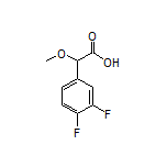 2-(3,4-Difluorophenyl)-2-methoxyacetic Acid
