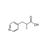 2-Methyl-3-(4-pyridyl)propanoic Acid