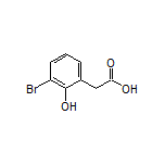 3-Bromo-2-hydroxyphenylacetic Acid