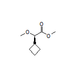 Methyl (R)-2-Cyclobutyl-2-methoxyacetate