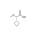 (S)-2-Cyclobutyl-2-methoxyacetic Acid