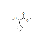 Methyl (S)-2-Cyclobutyl-2-methoxyacetate