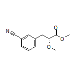 Methyl (R)-3-(3-Cyanophenyl)-2-methoxypropanoate
