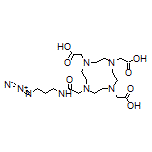 2,2’,2’’-[10-[2-[(3-Azidopropyl)amino]-2-oxoethyl]-1,4,7,10-tetraazacyclododecane-1,4,7-triyl]triacetic Acid