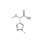 (S)-2-Methoxy-2-(1-methyl-4-pyrazolyl)acetic Acid