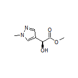 Methyl (S)-2-Hydroxy-2-(1-methyl-4-pyrazolyl)acetate