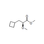Methyl (S)-3-Cyclobutyl-2-methoxypropanoate