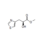 Methyl (S)-2-Hydroxy-3-(4-thiazolyl)propanoate