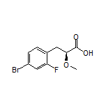 (S)-3-(4-Bromo-2-fluorophenyl)-2-methoxypropanoic Acid