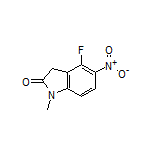 4-Fluoro-1-methyl-5-nitroindolin-2-one