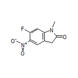 6-Fluoro-1-methyl-5-nitroindolin-2-one