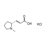 (R,E)-3-(1-Methyl-2-pyrrolidinyl)acrylic Acid Hydrochloride