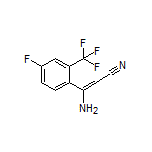 3-Amino-3-[4-fluoro-2-(trifluoromethyl)phenyl]acrylonitrile