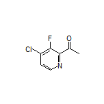 1-(4-Chloro-3-fluoro-2-pyridyl)ethanone
