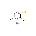 3-Amino-2-chloro-4-fluorophenol