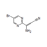 3-Amino-3-(5-bromopyrimidin-2-yl)acrylonitrile