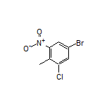 5-Bromo-1-chloro-2-methyl-3-nitrobenzene