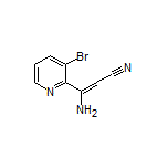 3-Amino-3-(3-bromopyridin-2-yl)acrylonitrile