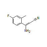 3-Amino-3-(4-fluoro-2-methylphenyl)acrylonitrile