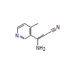 3-Amino-3-(4-methylpyridin-3-yl)acrylonitrile