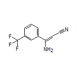 3-Amino-3-[3-(trifluoromethyl)phenyl]acrylonitrile
