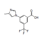 3-(4-Methyl-1-imidazolyl)-5-(trifluoromethyl)benzoic Acid