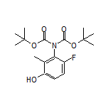 3-(DiBoc-amino)-4-fluoro-2-methylphenol