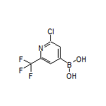 2-Chloro-6-(trifluoromethyl)pyridine-4-boronic Acid