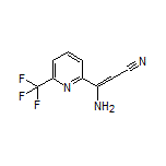 3-Amino-3-[6-(trifluoromethyl)-2-pyridyl]acrylonitrile