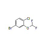 4-Bromo-1-chloro-2-(difluoromethoxy)benzene