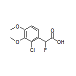 2-(2-Chloro-3,4-dimethoxyphenyl)-2-fluoroacetic Acid