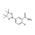3-Carbamoyl-4-fluorophenylboronic Acid Pinacol Ester