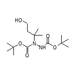 3-(1,2-Di-Boc-hydrazinyl)-3-methylbutanol