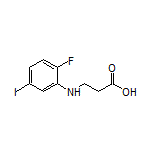 3-[(2-Fluoro-5-iodophenyl)amino]propanoic Acid