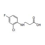 3-[(2-Chloro-4-fluorophenyl)amino]propanoic Acid