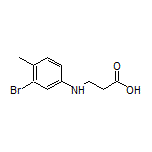 3-[(3-Bromo-4-methylphenyl)amino]propanoic Acid