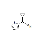 2-Cyclopropyl-2-(2-thienyl)acetonitrile