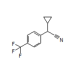 2-Cyclopropyl-2-[4-(trifluoromethyl)phenyl]acetonitrile