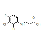 3-[(2,3-Dichloro-4-fluorophenyl)amino]propanoic Acid