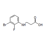 3-[(3-Bromo-2-fluorophenyl)amino]propanoic Acid