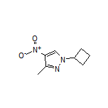 1-Cyclobutyl-3-methyl-4-nitro-1H-pyrazole