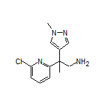 2-(6-Chloropyridin-2-yl)-2-(1-methyl-1H-pyrazol-4-yl)propan-1-amine