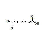(E)-2-Hexenedioic Acid
