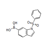 [1-(Phenylsulfonyl)-1H-indol-6-yl]boronic Acid