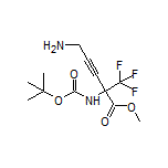 Methyl 5-Amino-2-(Boc-amino)-2-(trifluoromethyl)-3-pentynoate